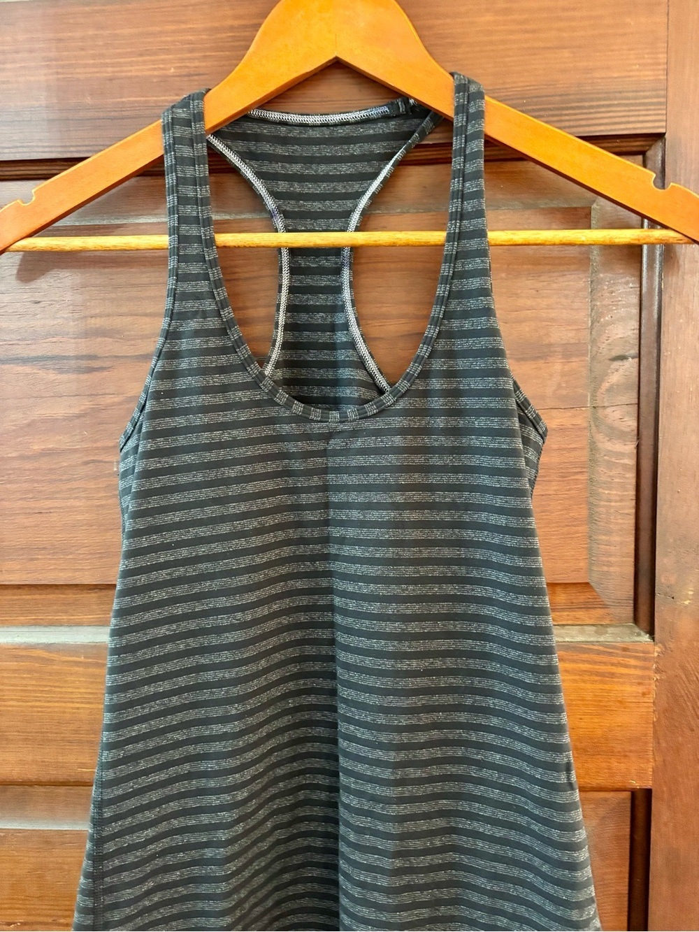 Lululemon Cool Racerback II in Black Stripe - Picture 5 of 7